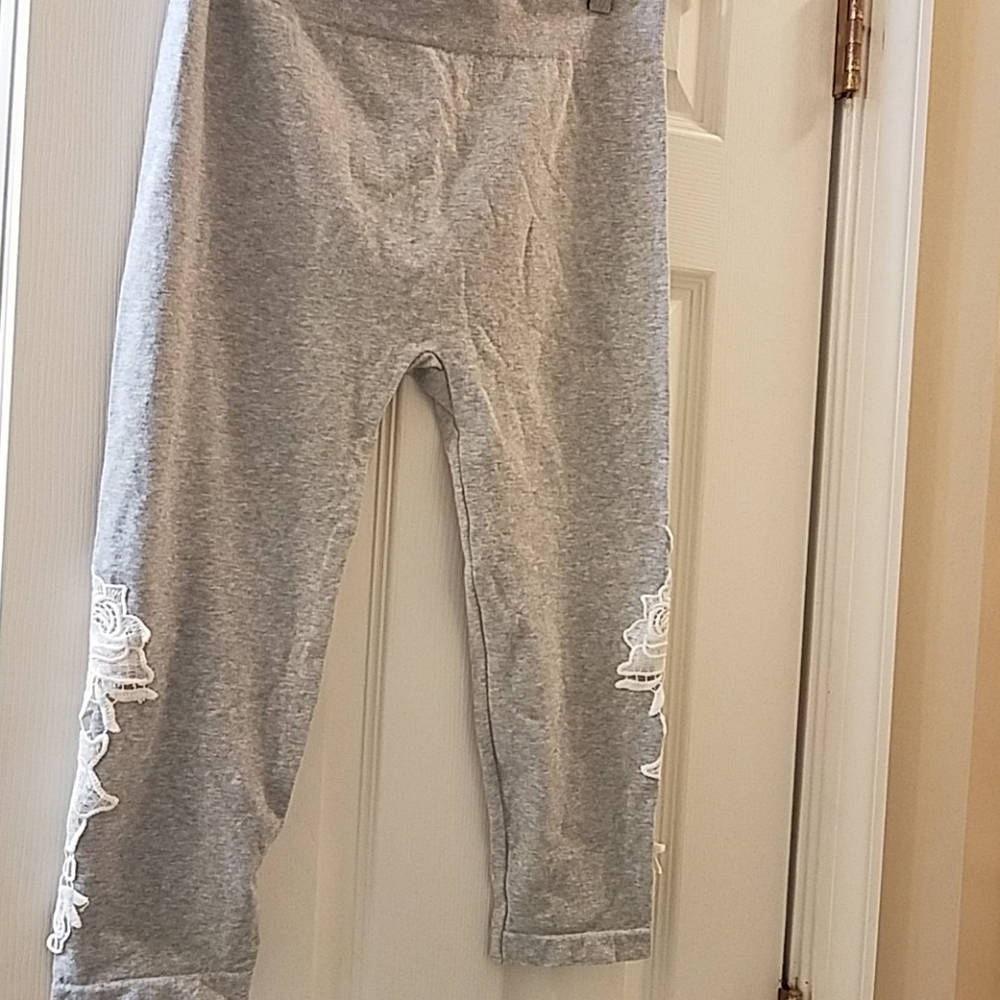 New cute maternity tights with lace detail